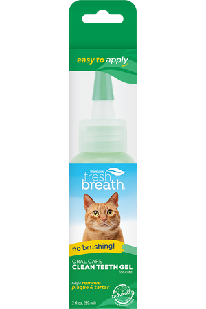 Clean teeth oralcare gel for cats