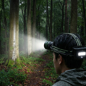 Ekstrem Kraftig pandelampe 10.000 Lumens + powerbank