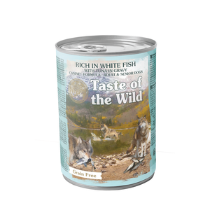 Totw Whitefish Tuna Gravy Dog can  390g